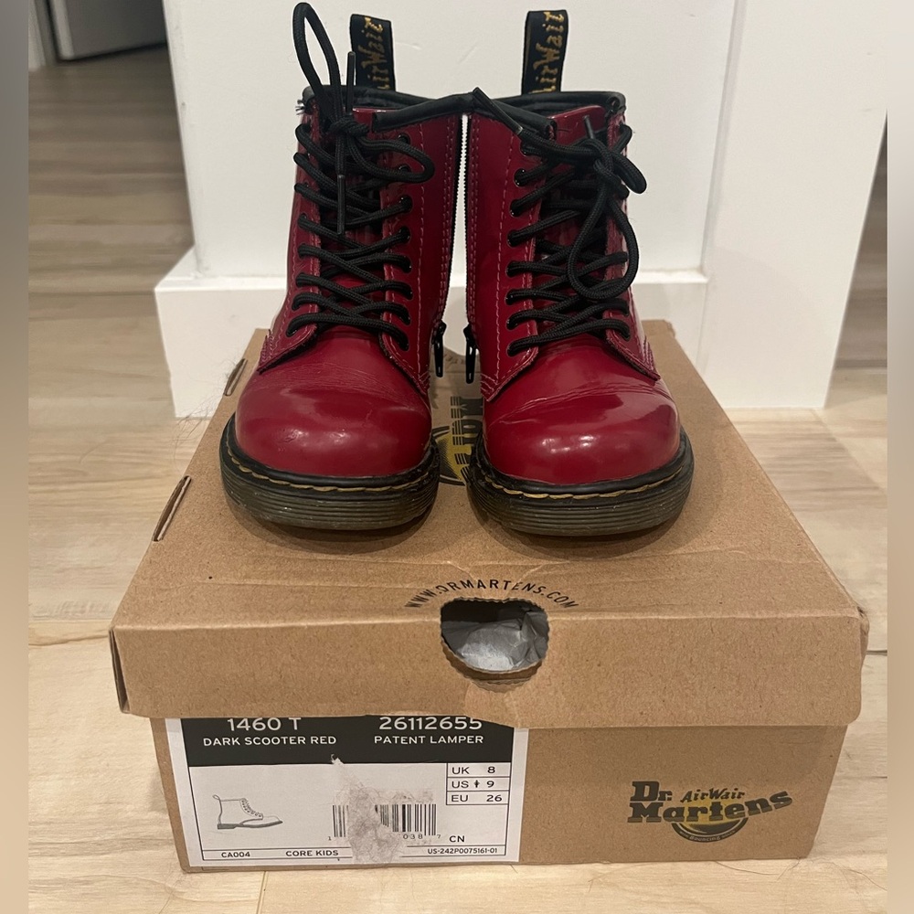 Patent Leather Dr. Martens 1460 Toddler